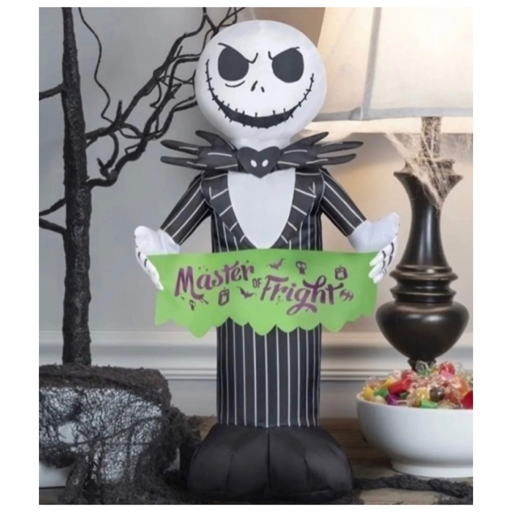 NEW Airdorable Disney 18.9 inch Tall Airblown Jack Skellington